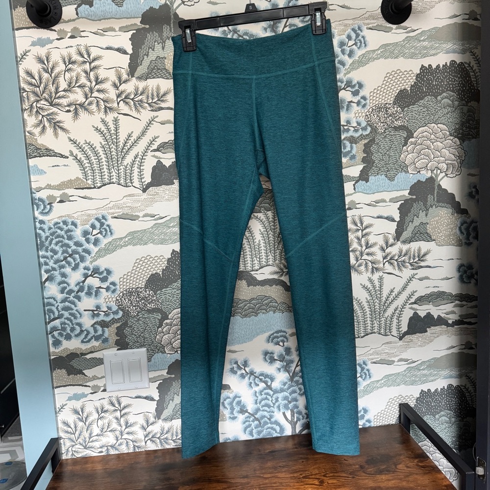 Outdoor Voices Teal Green Leggings